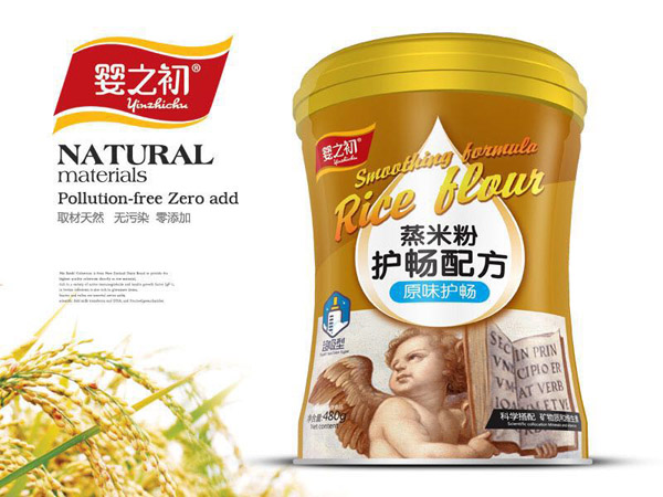 嬰之初護(hù)暢配方蒸米粉-原味護(hù)暢罐裝