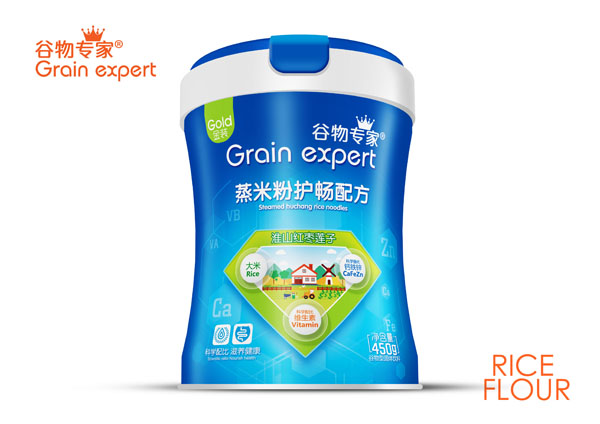 谷物專家蒸米粉護(hù)暢配方