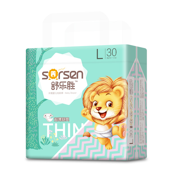 舒樂勝環(huán)腰嬰兒紙尿褲小包L30