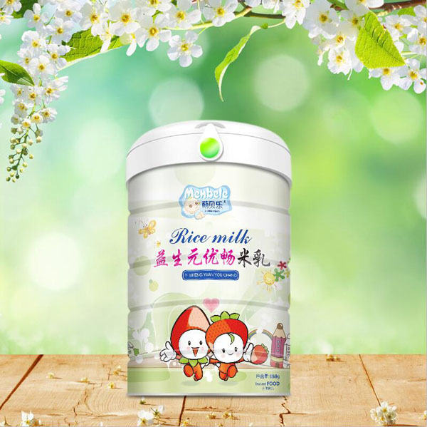 萌貝樂(lè)益生元優(yōu)暢米乳 聽(tīng)裝