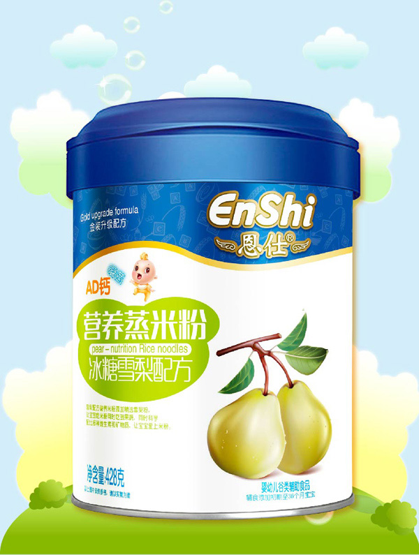 恩仕AD鈣冰糖雪梨米粉