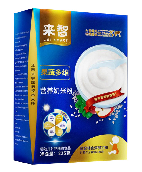 來(lái)智果蔬多維營(yíng)養(yǎng)奶米粉