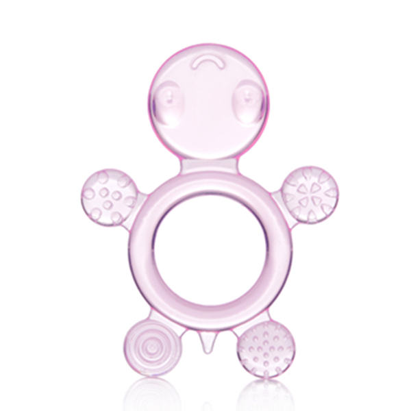 媽咪王子健牙器(烏龜) 粉色