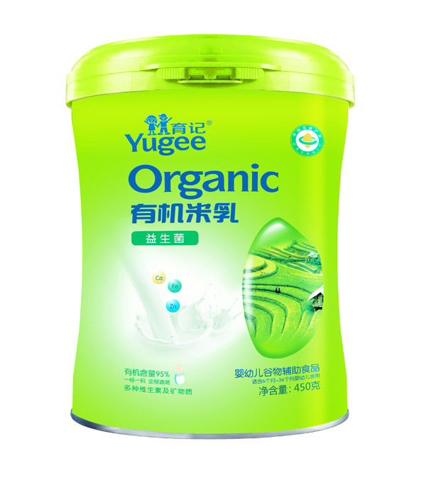 育記益生菌有機米乳450克