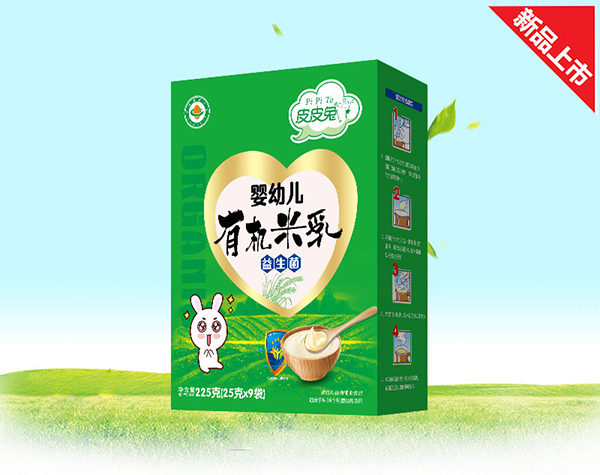 皮皮兔嬰幼兒有機米乳-益生菌