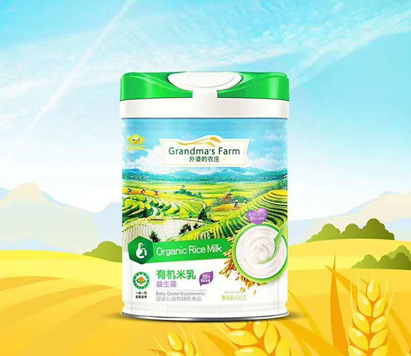 外婆的農(nóng)莊有機米乳-益生菌