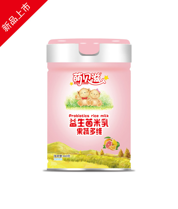 萌貝滋益生菌米乳-果蔬多維