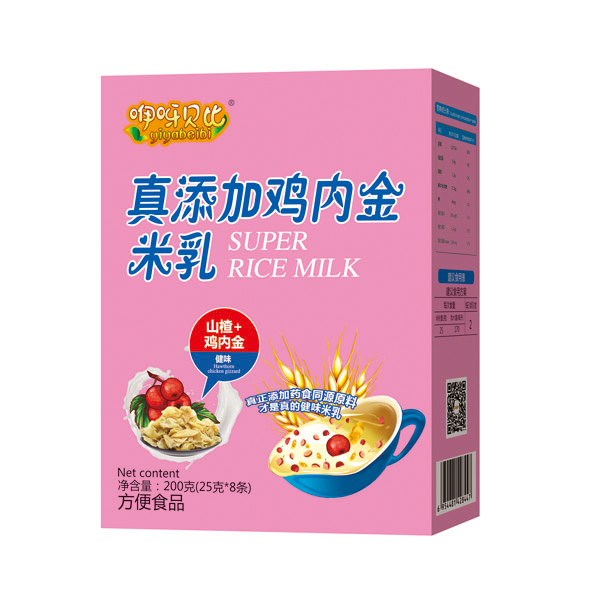 咿呀貝比真添加雞內金米乳 山楂+雞內金 盒裝