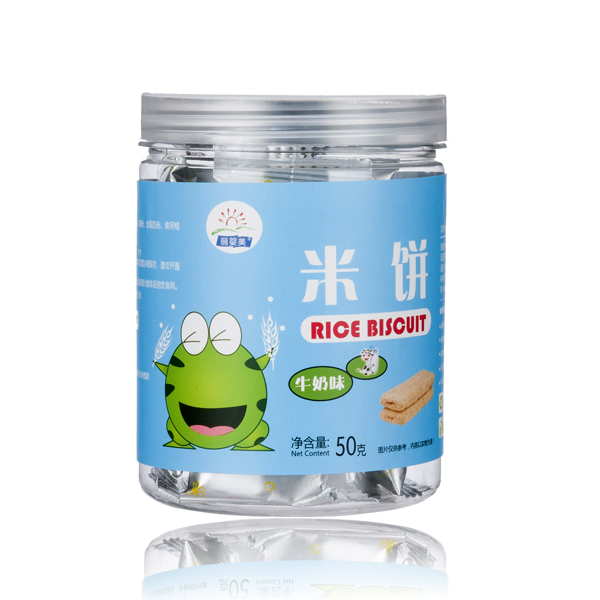 麗嬰美米餅 牛奶味