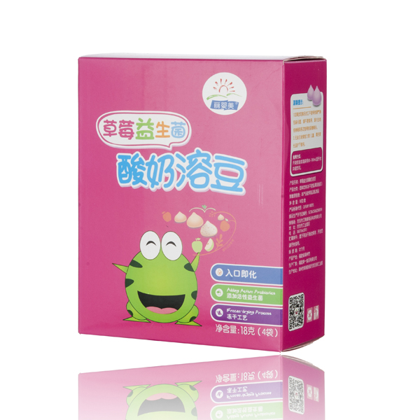 麗嬰美酸奶溶豆 草莓益生菌