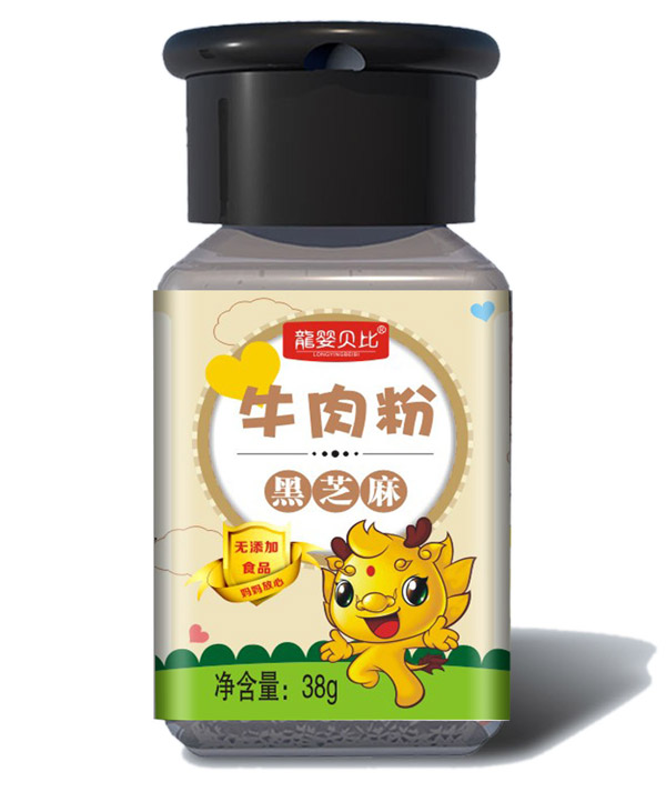 龍嬰貝比黑芝麻牛肉粉
