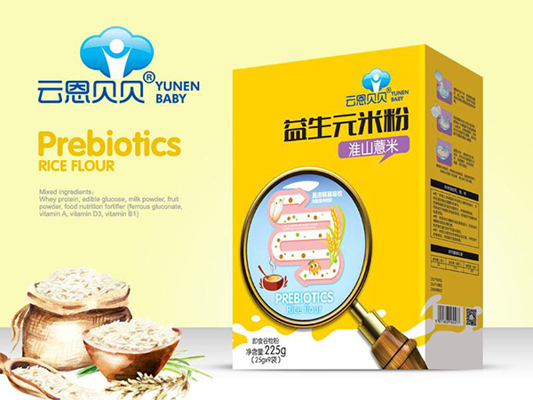 云恩貝貝益生元米粉-淮山薏米