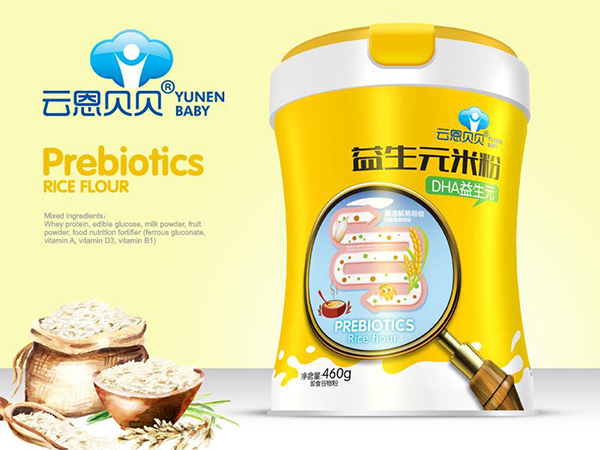 云恩貝貝益生元米粉-DHA益生元(小腰聽)