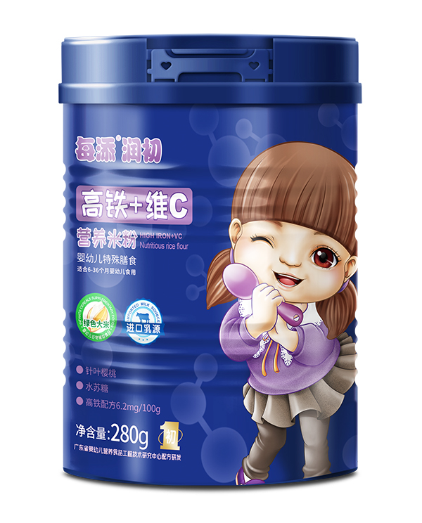 每添潤初營養(yǎng)米粉 高鐵+維C