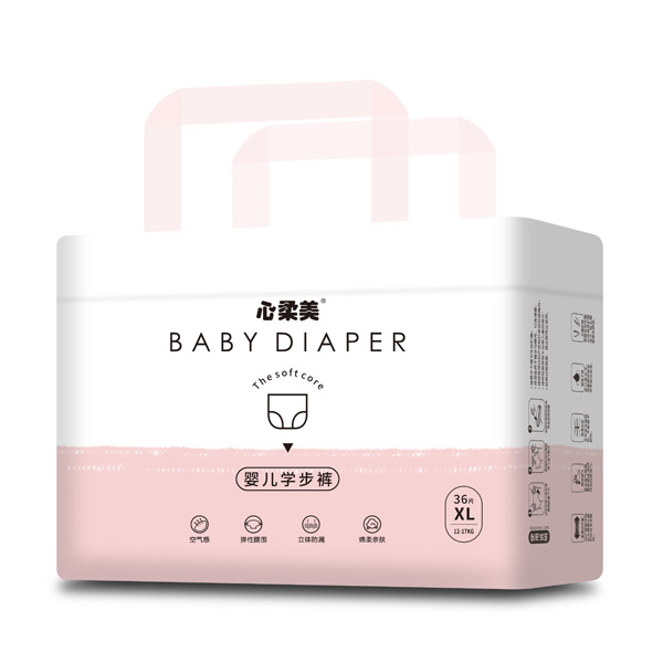 心柔美嬰兒學(xué)步褲XL36