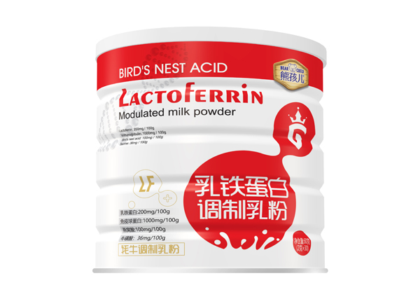 熊孩兒乳鐵蛋白調制乳粉2