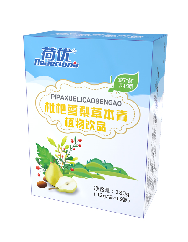 荷優(yōu)枇杷雪梨草本膏植物飲品