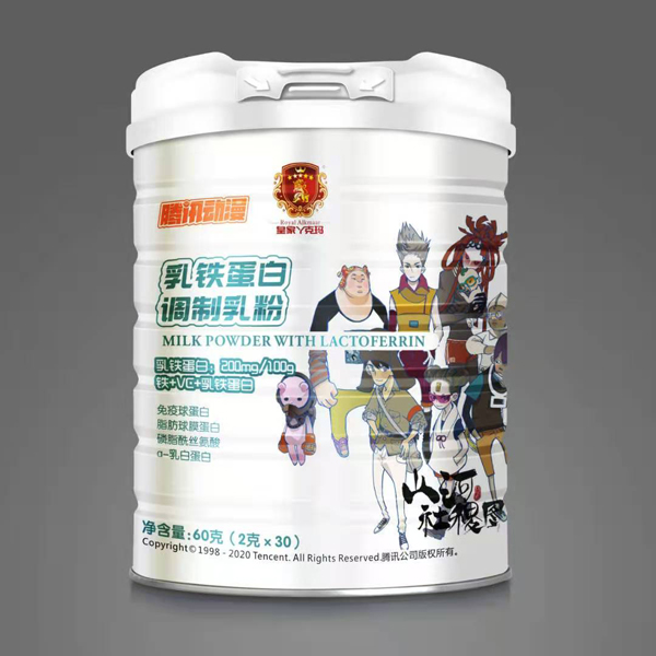 皇家丫克瑪乳鐵蛋白調(diào)制乳粉