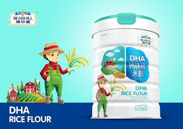博爾慧DHA鈣鐵鋅米粉