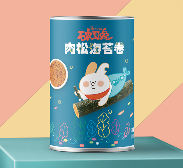 破耳兔肉松海苔卷