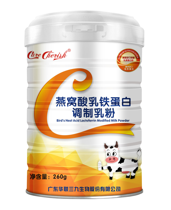 CareCherish致呵燕窩酸乳鐵蛋白調(diào)制乳粉 260g