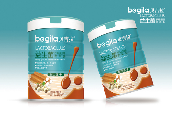 貝吉拉益生菌護(hù)暢細(xì)磨蒸米乳 淮山蓮子 聽(tīng)裝