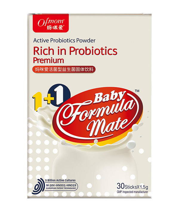 Ofmom媽咪愛活性益生菌 奶粉伴侶(升級版)
