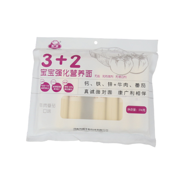 康廣利3+2寶寶強(qiáng)化營(yíng)養(yǎng)面 牛肉番茄口味