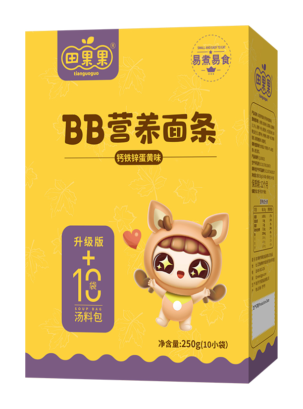 田果果BB營(yíng)養(yǎng)面 鈣鐵鋅蛋黃
