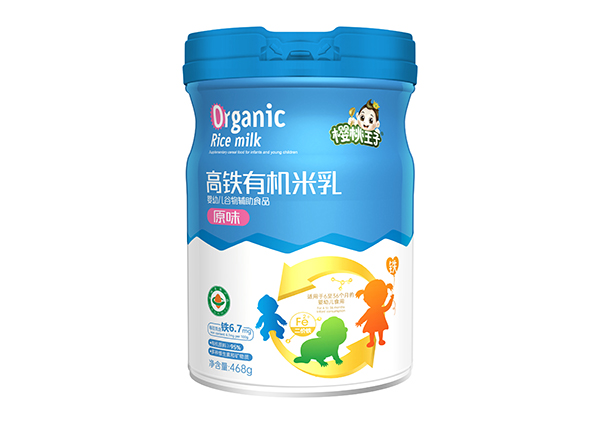 櫻桃王子高鐵有機米乳 原味 聽裝