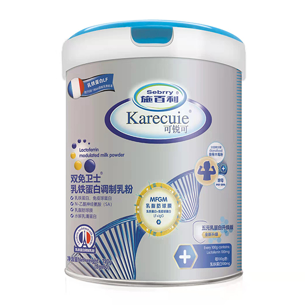 施百利可銳可雙免衛(wèi)士乳鐵蛋白調制乳粉