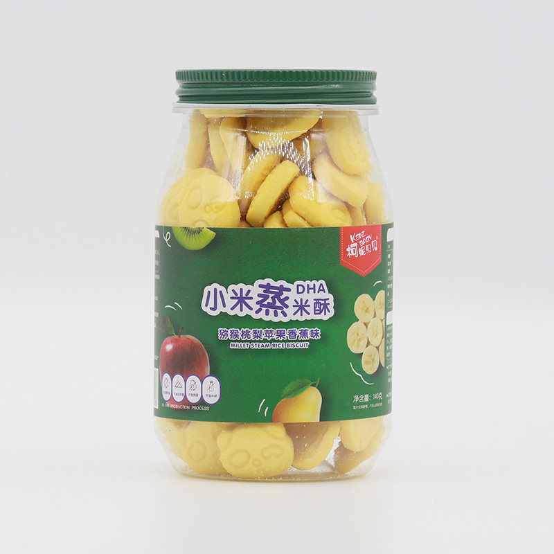 柯妮貝貝小米蒸米酥-獼猴桃蘋果香蕉味