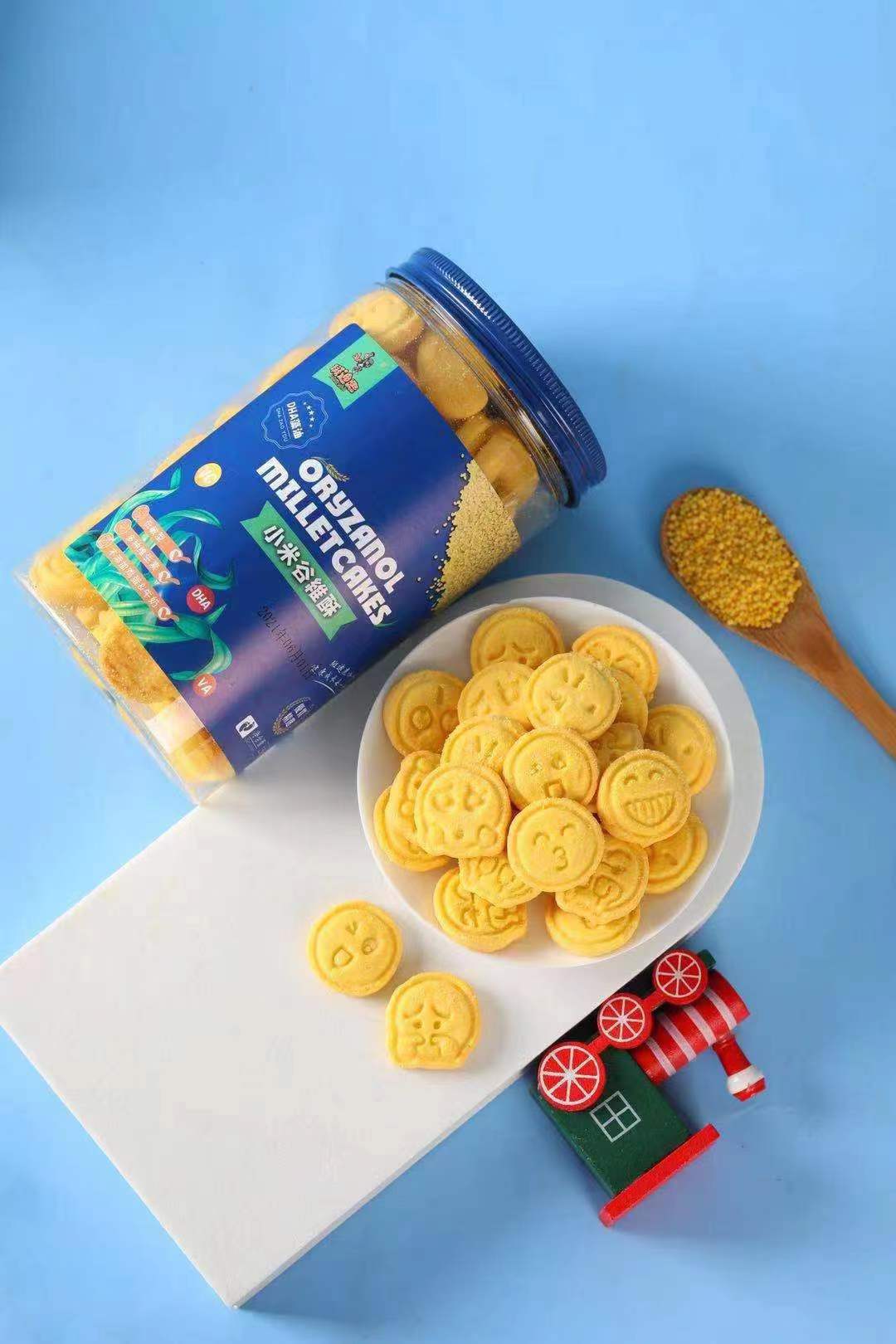 斑迪鹿小米谷維酥 DHA藻油