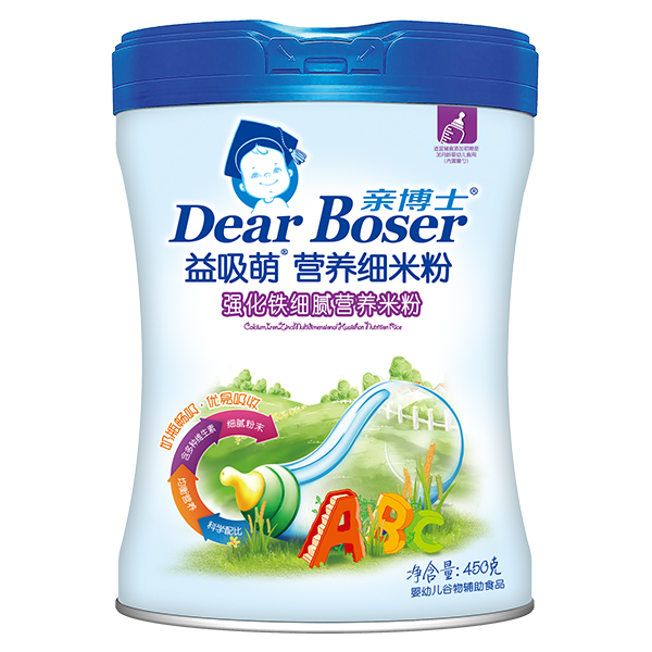 親博士益吸萌強(qiáng)化鐵營養(yǎng)米粉
