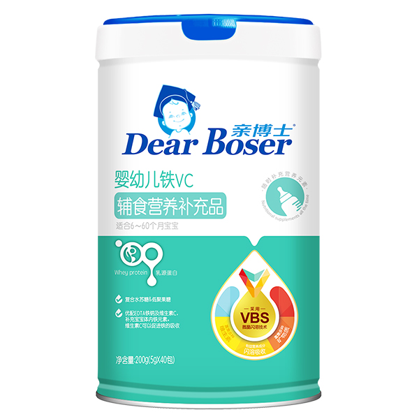 親博士嬰幼兒鐵VC輔食營養(yǎng)補充品200g
