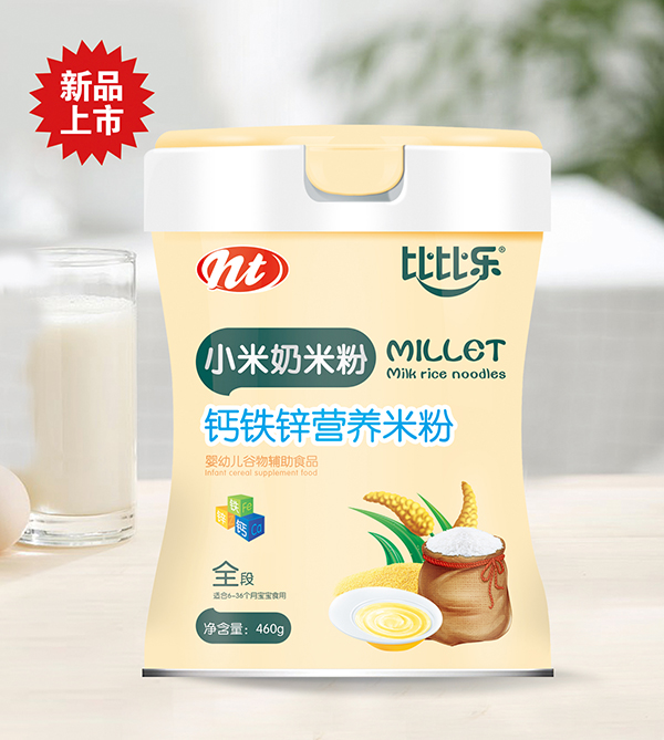 比比樂(lè)鈣鐵鋅小米奶米粉 聽(tīng)裝