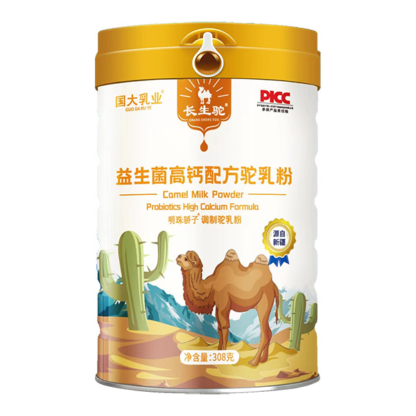 國(guó)大乳業(yè)長(zhǎng)生駝益生菌高鈣配方駝乳粉