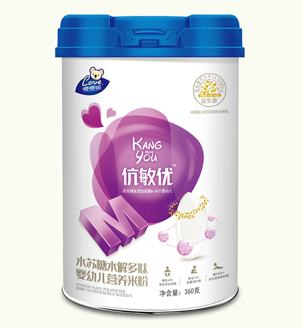 嚶嚶噯伉敏優(yōu)水蘇糖水解多肽營(yíng)養(yǎng)米粉 聽裝