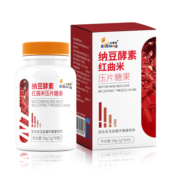 媽媽必慧龍納豆酵素紅曲米壓片糖果