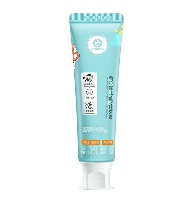 今都貝貝安奧拉氟兒童防蛀牙膏01