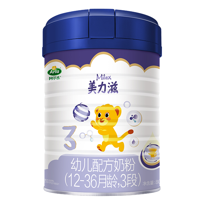 阿爾樂(lè)美力滋幼兒配方奶粉3段