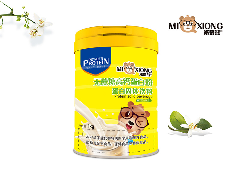 米奇熊無(wú)蔗糖高鈣蛋白粉