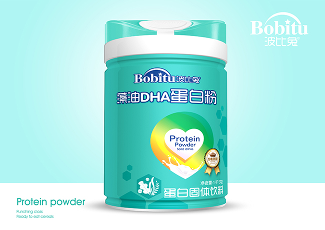波比兔藻油DHA蛋白粉