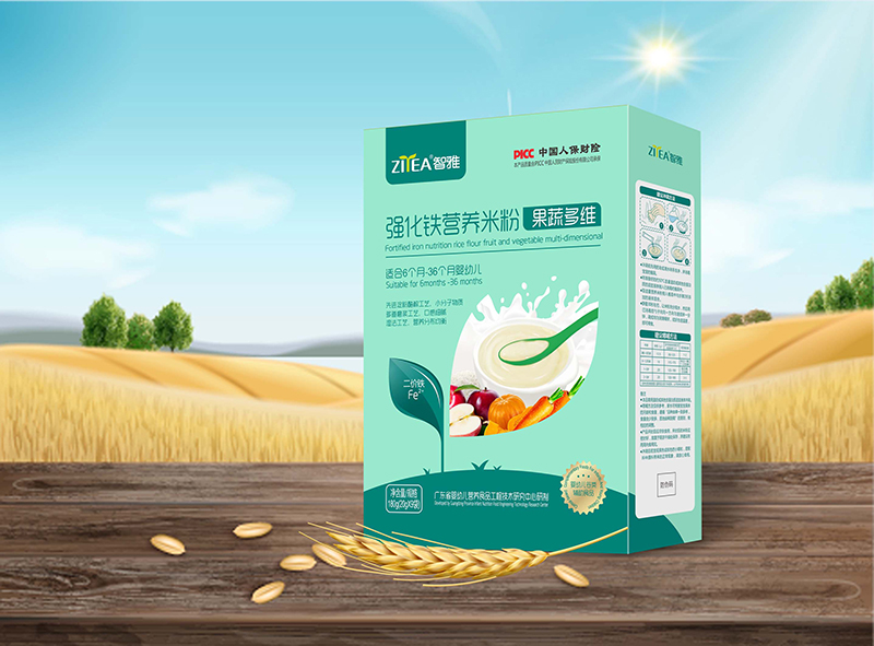 智雅強(qiáng)化鐵營(yíng)養(yǎng)米粉果蔬多維 盒裝