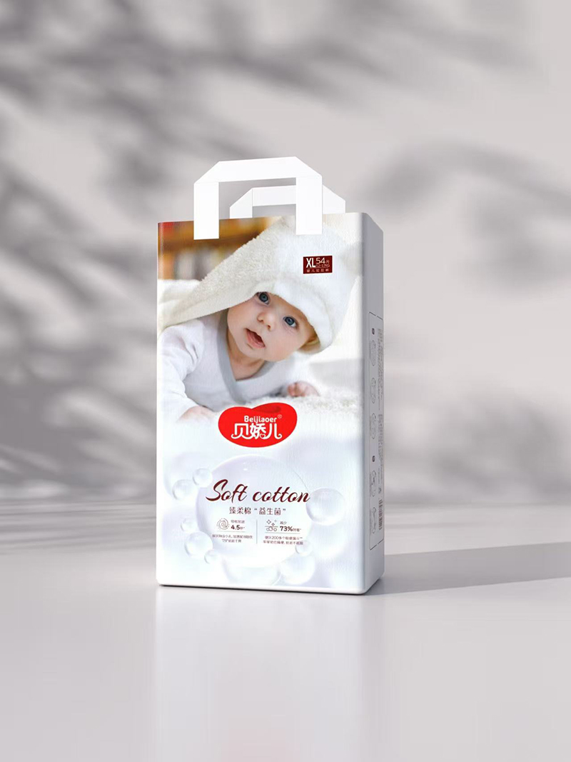 貝嬌兒臻柔棉益生菌嬰兒拉拉褲XL54