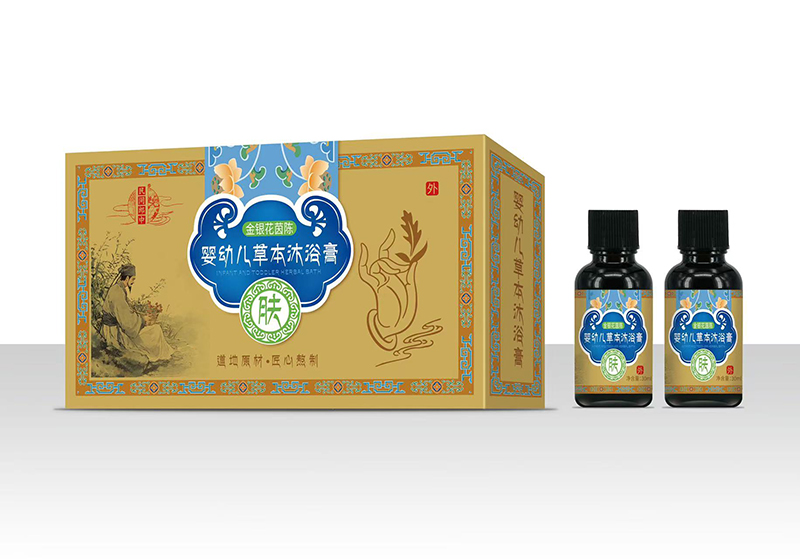 民間郎中金銀花茵陳草本沐浴膏-膚