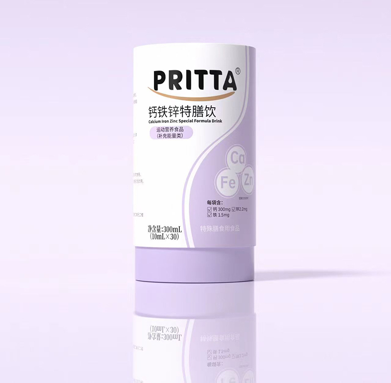 普瑞塔鈣鐵鋅特膳飲