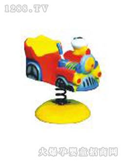 小貝蕾?gòu)椈蓳u馬火車