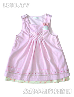 如意寶貝甜心小伙伴背心裙