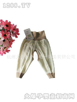 哆啦小貝yinge開襠高腰褲